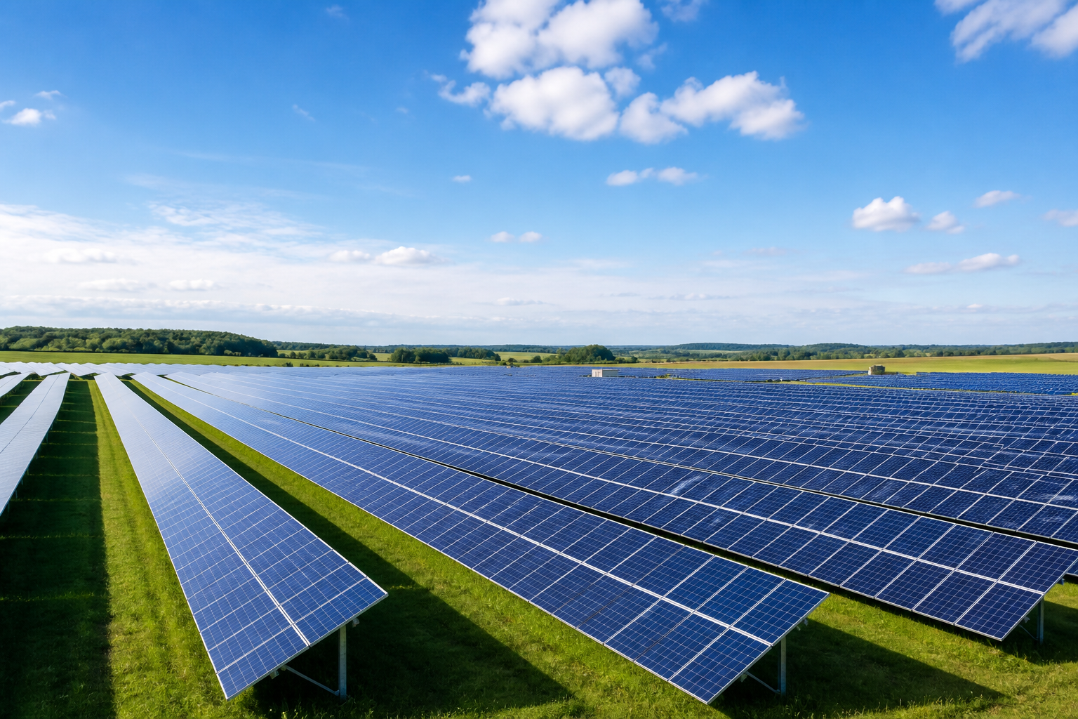 Sistema de energia fotovoltaica instalado